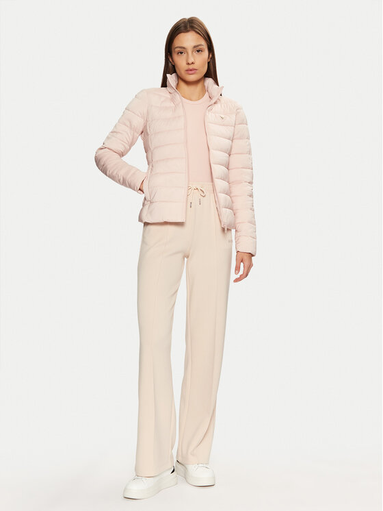 Guess Guess Преходно яке V4YL04 WF3X0 Розов Regular Fit