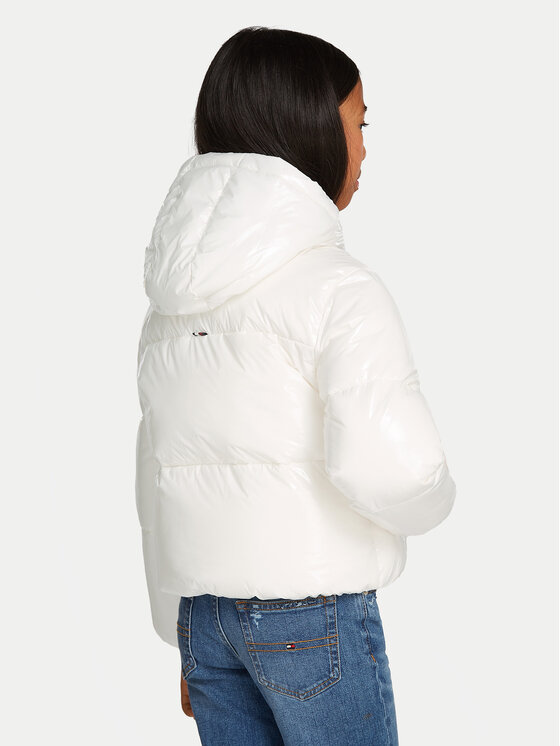 Tommy Hilfiger Tommy Hilfiger Пуховик New York KG0KG08496 Écru Regular Fit
