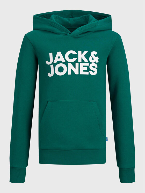 Jack & Jones Junior Jack & Jones Junior Суитшърт 12152841 Зелен Regular Fit