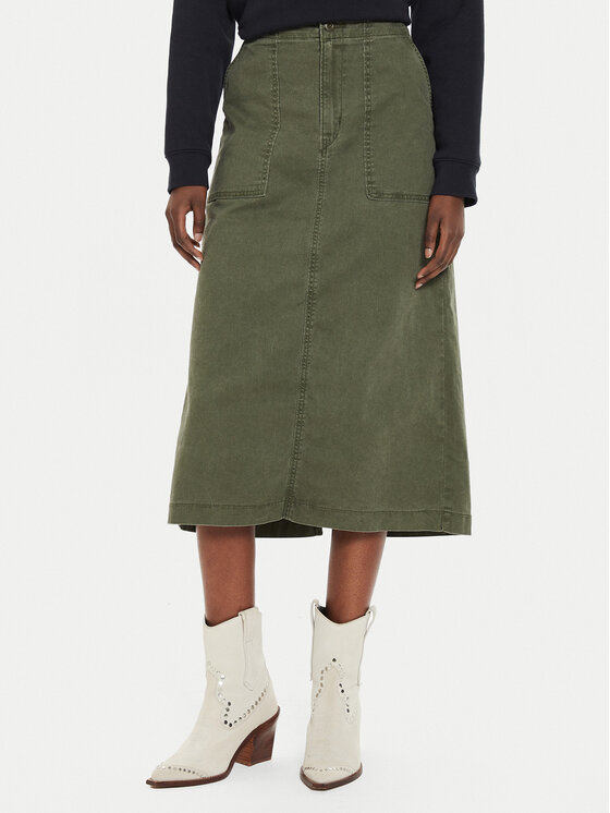 Levi's® Levi's® Farmer szoknya Surplus A8696-0002 Zöld Regular Fit