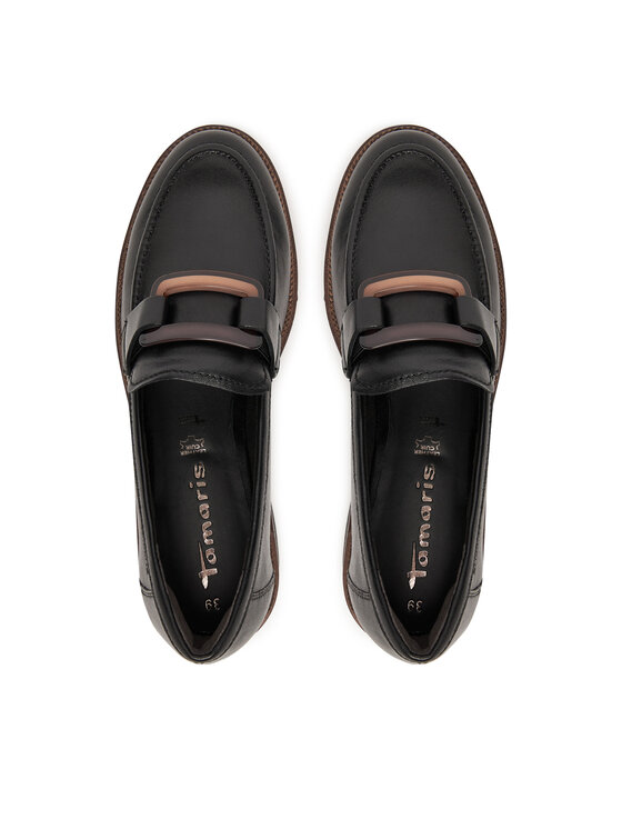 Tamaris Tamaris Loafersy 1-24722-43 Černá