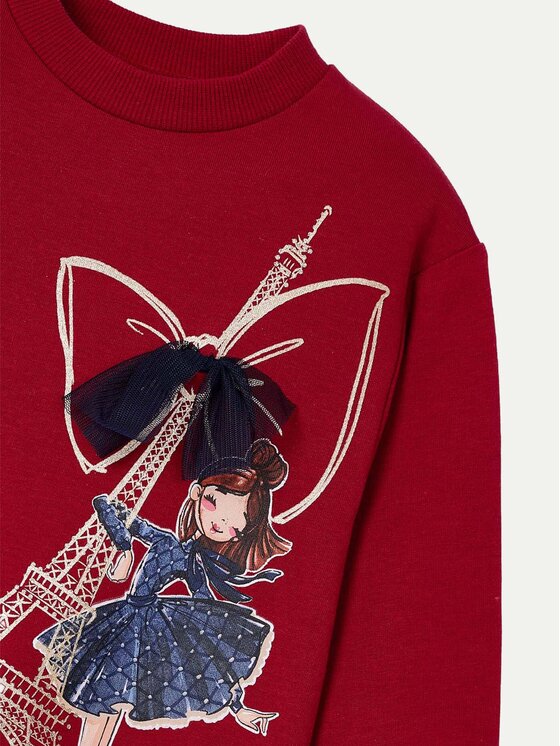 Mayoral Mayoral Трикотажна сукня 4933 Червоний Regular Fit