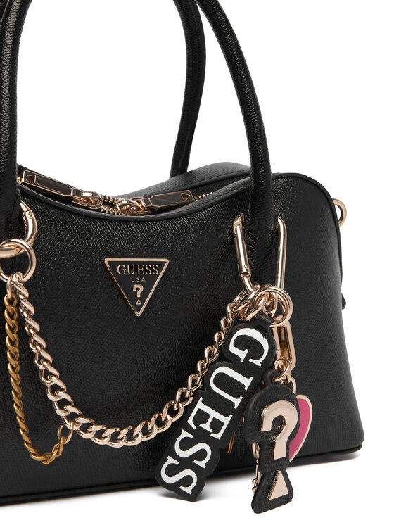 Guess Guess Дамска чанта Davina HWBG98 99060 Черен