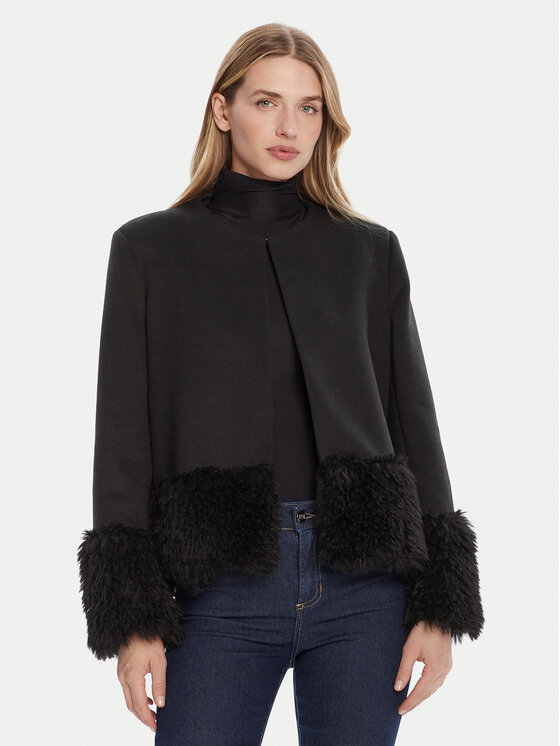 Rinascimento Rinascimento Geacă CFC0125791003 Negru Regular Fit
