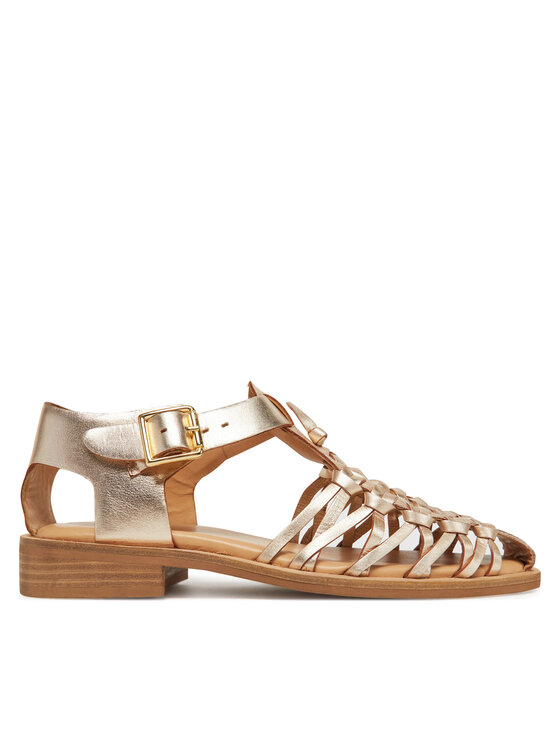 Bronx Bronx Sandalen Next-Wagon 66580-M Goldfarben