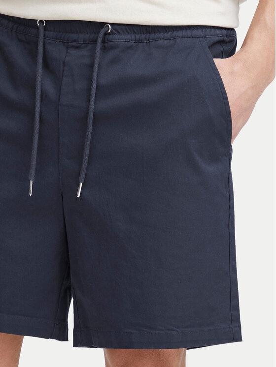 Solid Solid Шорти от плат 21108168 Тъмносин Regular Fit