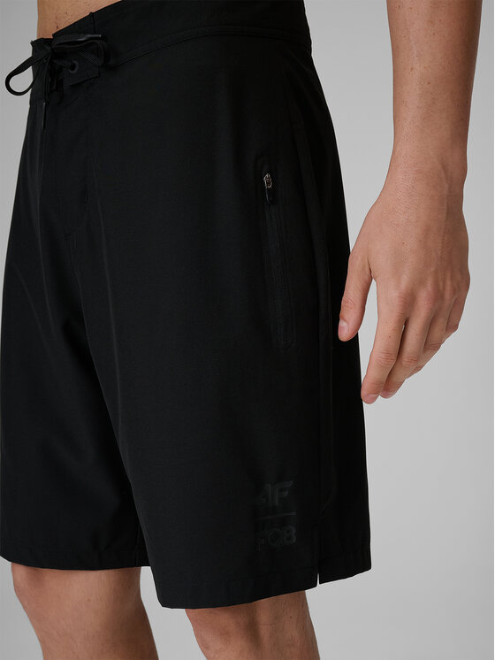 4F 4F Plavecké šortky FOB SUMMER Čierna Regular Fit