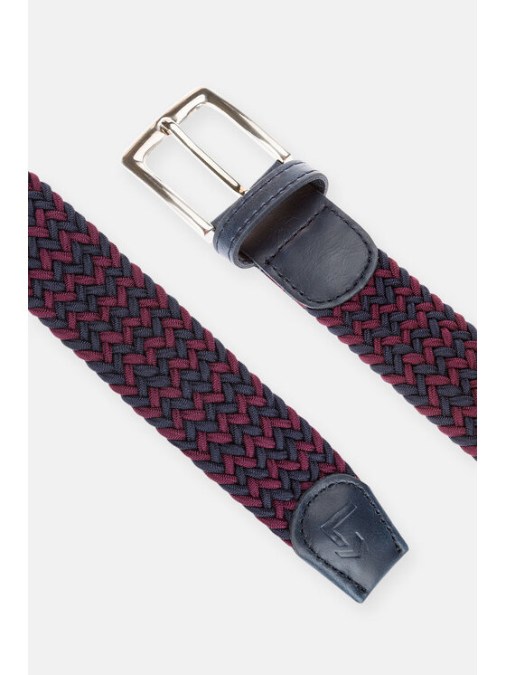 Lancerto Lancerto Pasek Męski Braid PS090222000003 Kolorowy