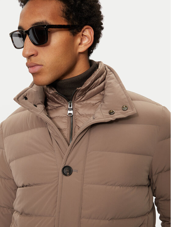 Hetregó Hetregó Kurtka puchowa Urban 8N431 Beżowy Regular Fit