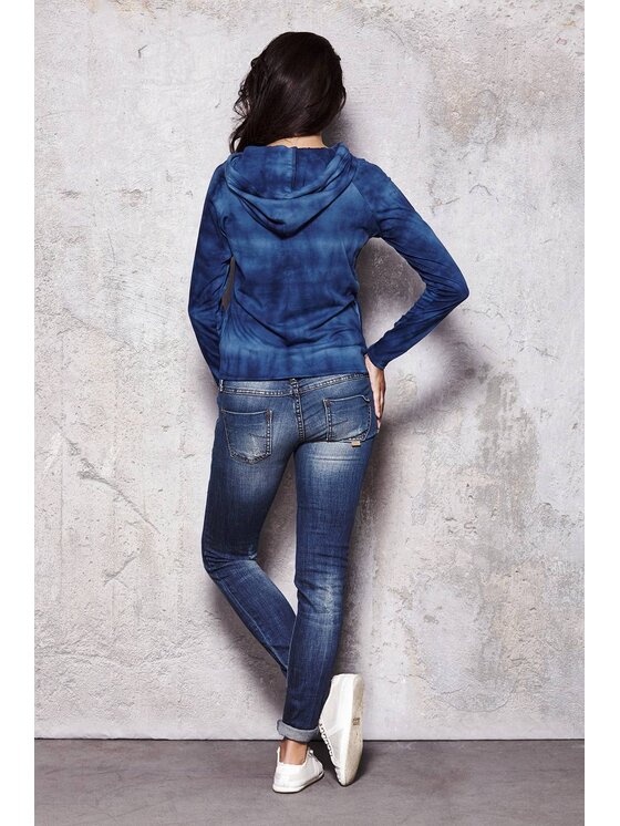 Infinite You Infinite You Felpa M033 Blu scuro Basic Fit
