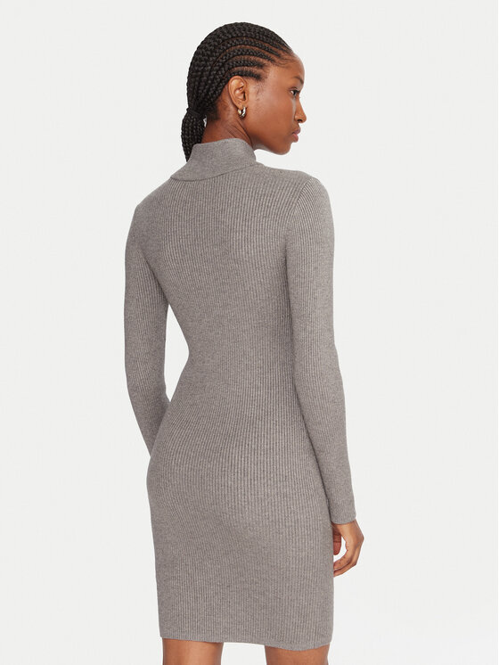 Guess Guess Kleid für den Alltag W5BK45 Z0572 Grau Slim Fit