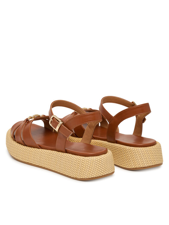 Tommy Hilfiger Tommy Hilfiger Sandály T3A2-34293-0326 Hnědá