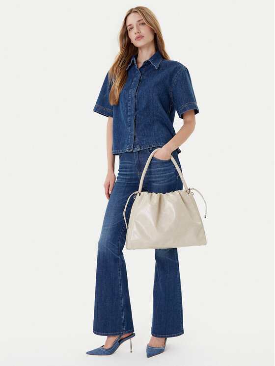 Guess Guess Дамска чанта Amys HWMY96 59220 Бежов