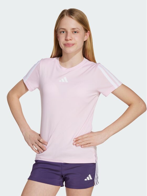 adidas adidas T-Shirt 151099 Różowy Slim Fit