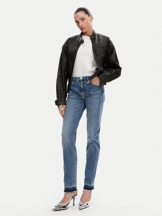 PINKO PINKO Jeansy Robin 104607 A2E1 Modrá Straight Leg