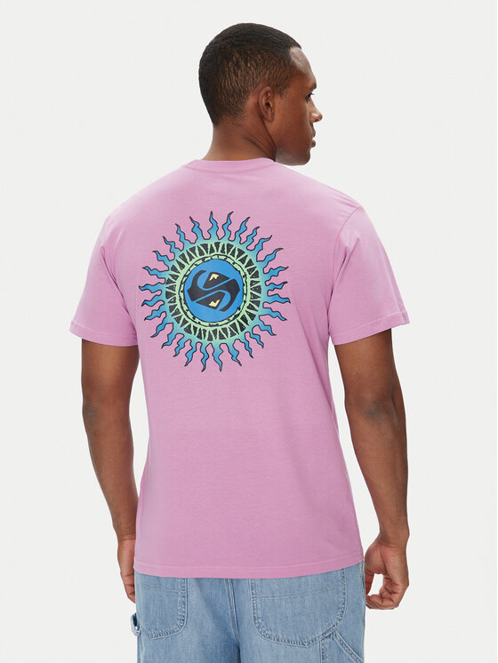 Quiksilver Quiksilver Tričko Ev Beach Blast EQYZT08046 Fialová Regular Fit
