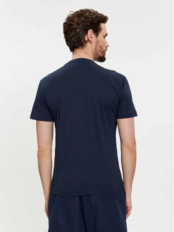 EA7 Emporio Armani EA7 Emporio Armani Тишърт 3DPT71 PJM9Z 1554 Тъмносин Regular Fit