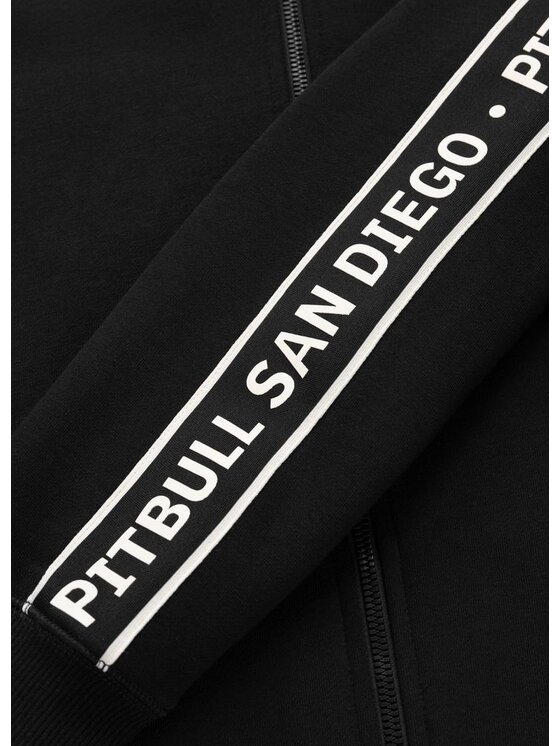 PITBULL PITBULL Bluza NEXUS Czarny Regular Fit