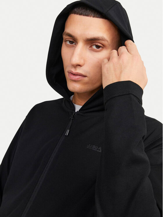 Jack&Jones Jack&Jones Μπλούζα Cloud 12253764 Μαύρο Relaxed Fit