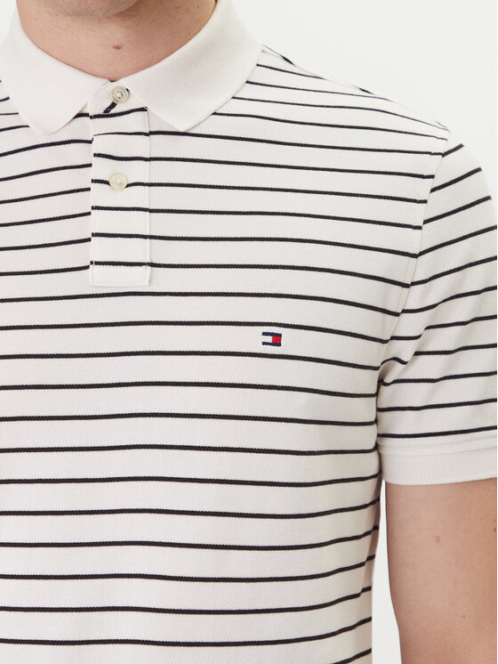 Tommy Hilfiger Tommy Hilfiger Pólóing 1985 MW0MW17770 Bézs Regular Fit