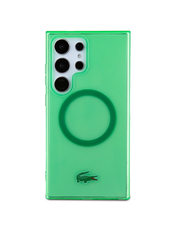 Lacoste Lacoste Etui na telefon S24 Ultra Zielony