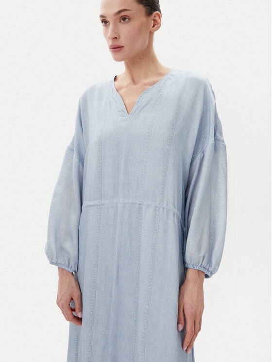 Bruuns Bazaar Bruuns Bazaar Ljetna haljina Sinapsis Cata BBW4441 Plava Loose Fit