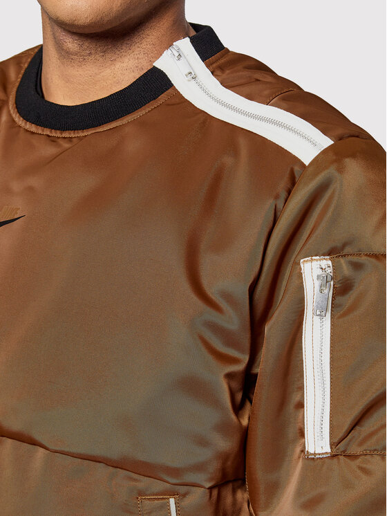 Nike Nike Kurtka anorak Sportswear Style Essentials+ DD5007 Brązowy Regular Fit