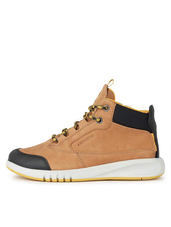 Geox Geox Sneakersy J Aeranter Abx J04CYA 0CL11 C6F2G D Brązowy
