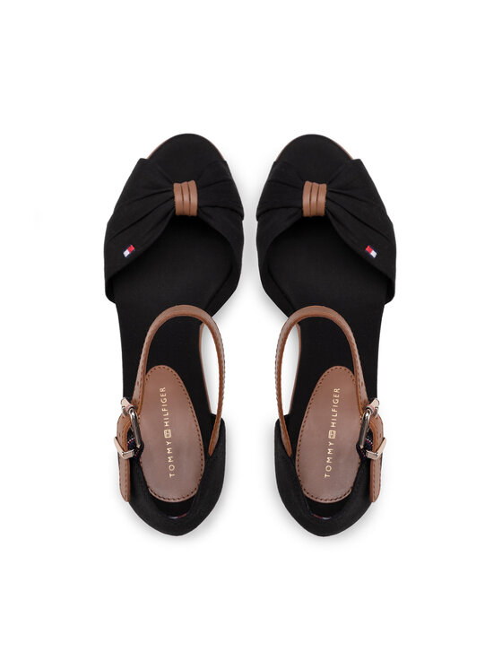 Tommy Hilfiger Tommy Hilfiger Еспадрили Elba 40D FW0FW00906 Черен