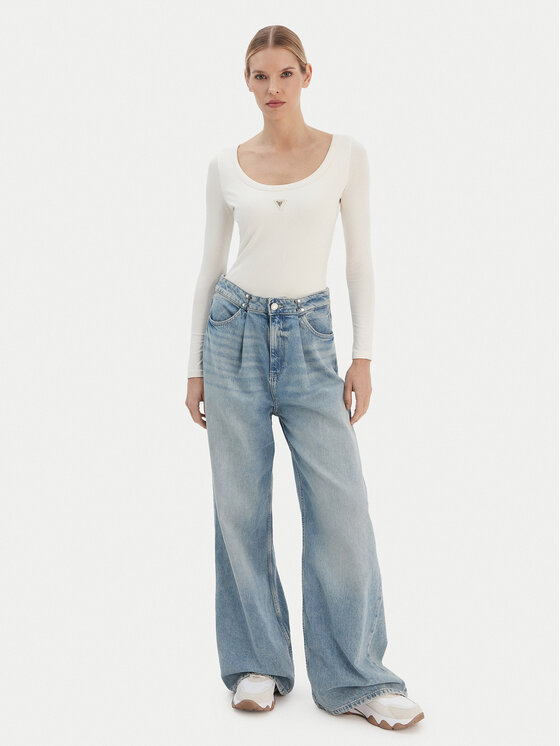 Guess Guess Боди V4YP07 J1314 Екрю Slim Fit