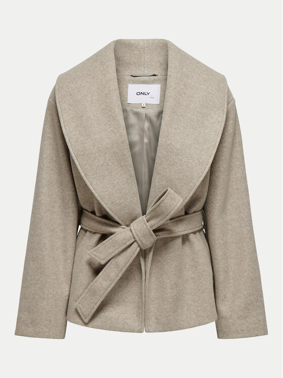 ONLY ONLY Kevad-sügis jope Augusta 15314352 Beež Regular Fit
