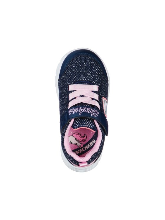 Skechers Skechers Sneakersy 302107N-NVPK Granatowy