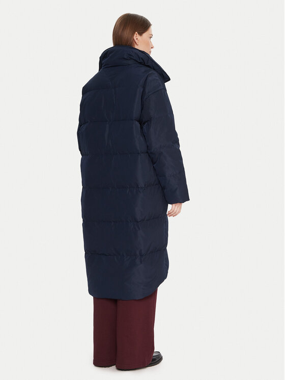 Tommy Hilfiger Tommy Hilfiger Zimski plašč WW0WW47279 Mornarsko modra Relaxed Fit