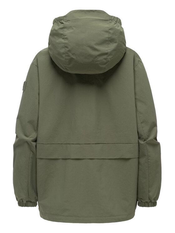 Navahoo Navahoo Kurtka przejściowa Donnerwetter Zielony Regular Fit