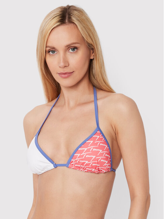 Tommy Jeans Bikini augšdaļa UW0UW03724 Daudzkrāsains