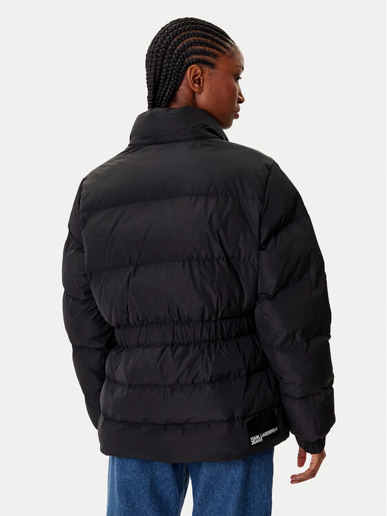 Karl Lagerfeld Jeans Karl Lagerfeld Jeans Zimní bunda A3W15023 Černá Regular Fit