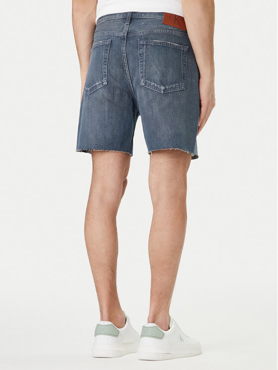 Calvin Klein Jeans Calvin Klein Jeans Szorty jeansowe Classic LV04RF788G Szary Regular Fit