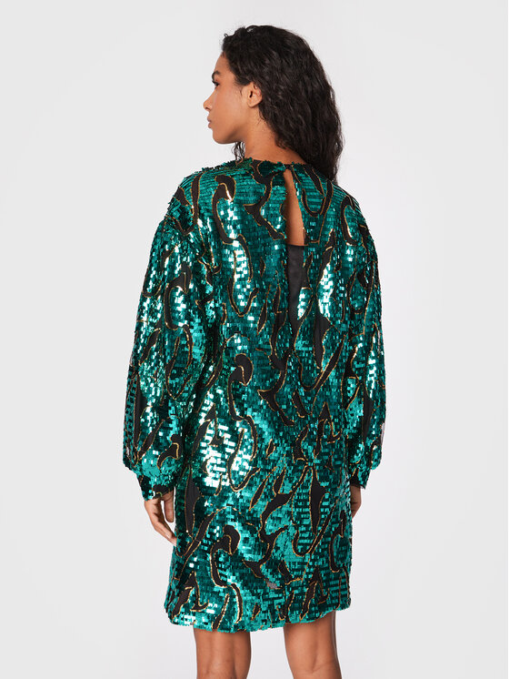 Silvian Heach Silvian Heach Rochie cocktail Corto CVA22018VE Verde Regular Fit