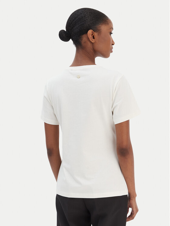JOOP! JOOP! Tricou Tanna 30100842 Écru Regular Fit