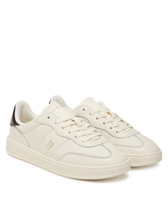 Tommy Hilfiger Tommy Hilfiger Sneakersy Heritage Shiny FW0FW08823 Biały