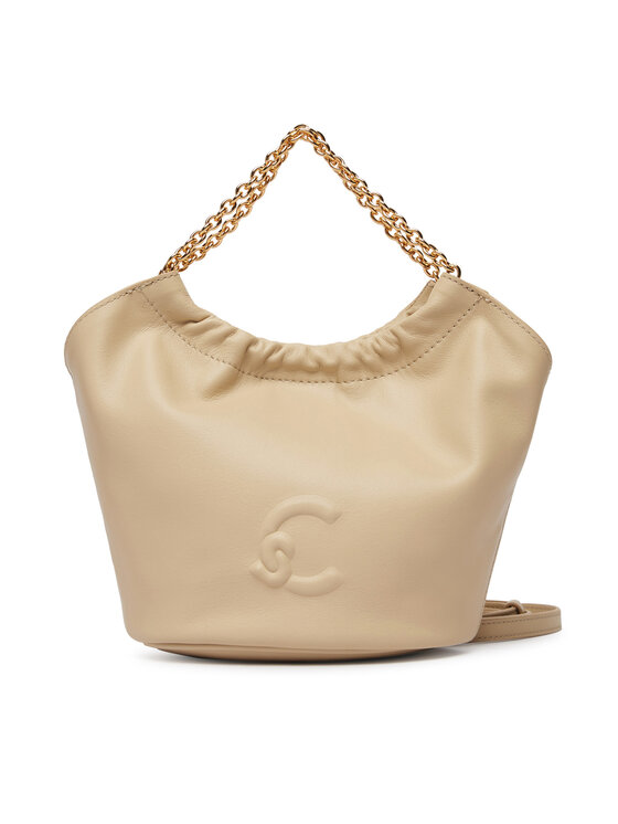 Coccinelle Coccinelle Handtasche Coccinellesmash E5 U5F 58 01 01 Hellbeige