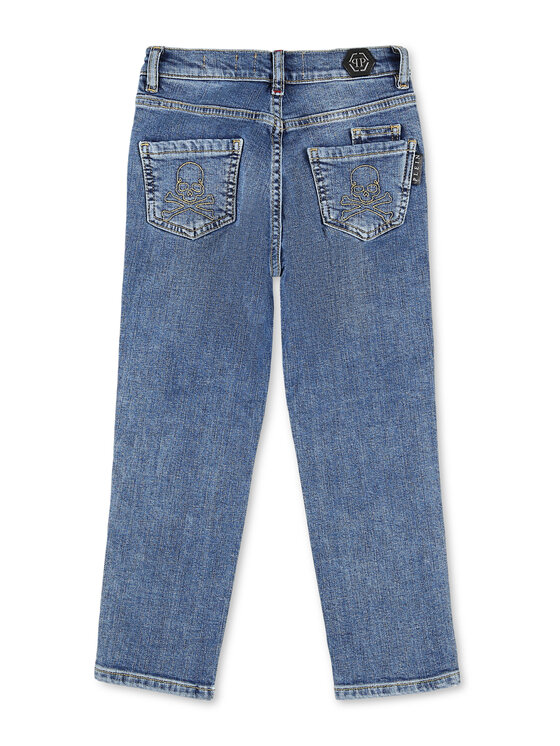 PHILIPP PLEIN PHILIPP PLEIN Jeansy 4851 Błękitny Comfort Fit