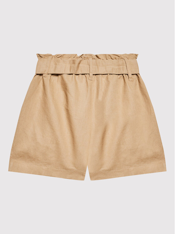 United Colors Of Benetton United Colors Of Benetton Auduma šorti 4BE7C9005 Bēšs Regular Fit