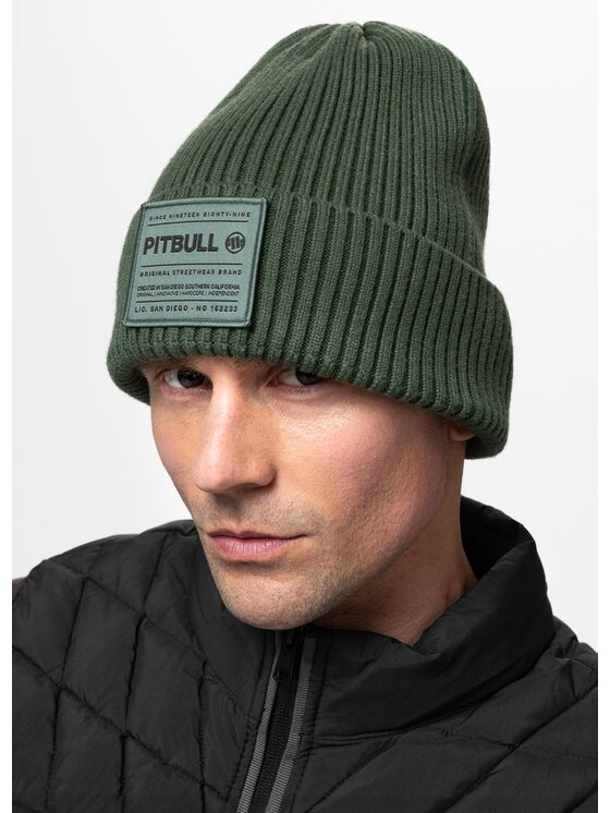 PITBULL PITBULL Czapka Pitbull Dock Zielony