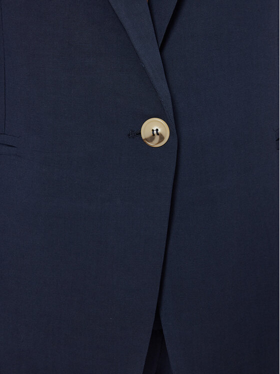 ViCOLO ViCOLO Marynarka TB1561 Granatowy Regular Fit
