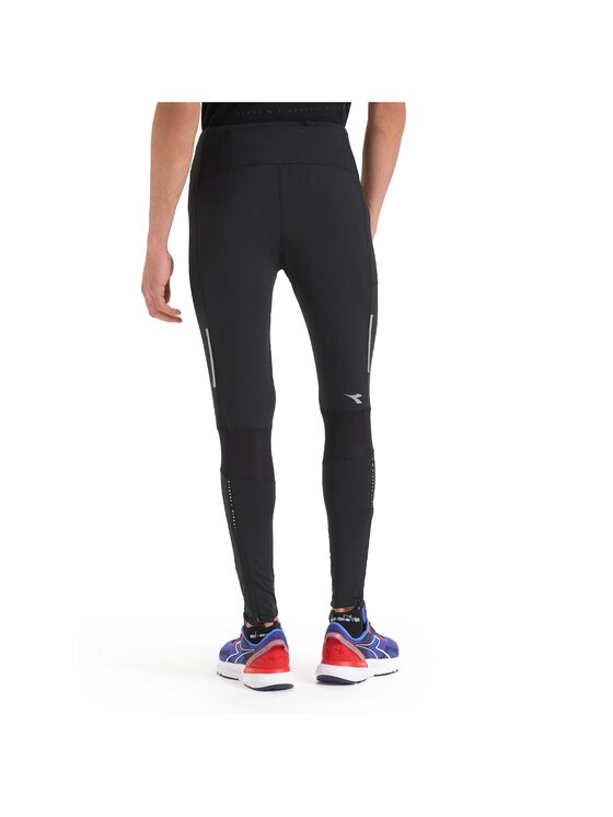 Diadora Diadora Spodnie dresowe DIADORA RUNNING TIGHTS Czarny Basic Fit