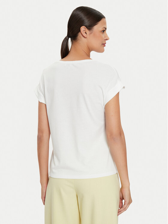 Morgan Morgan Tricou 241-DPARIS Alb Regular Fit