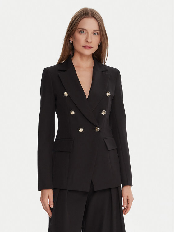 Maryley Maryley Giacca da abito 25IB139/43NE Nero Regular Fit