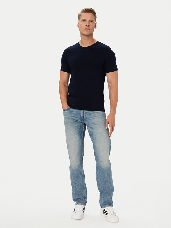 United Colors Of Benetton United Colors Of Benetton T-krekls 3U53J4231 Tumši zils Regular Fit