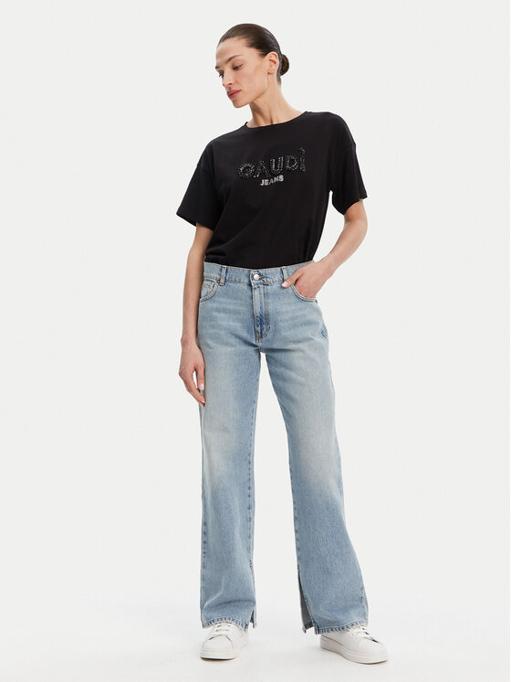 ViCOLO ViCOLO Jeansy DD5065 Modrá Wide Leg